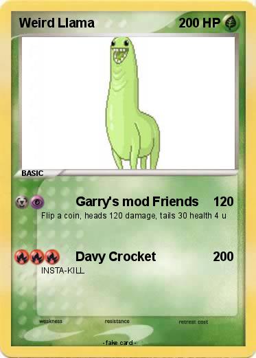Pokemon Weird Llama