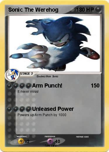 Pokemon Sonic The Werehog