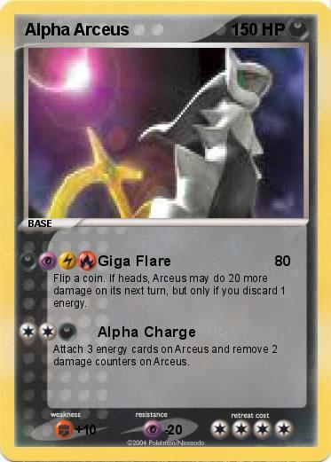 Pokemon Alpha Arceus