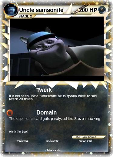 Pokemon Uncle samsonite