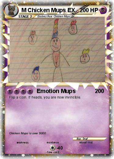 Pokemon M Chicken Mups EX