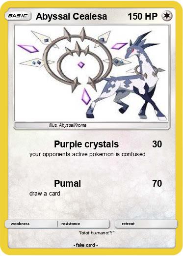 Pokemon Abyssal Cealesa