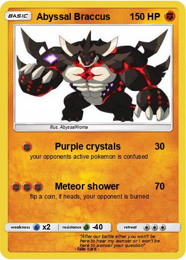 Pokemon Abyssal Braccus