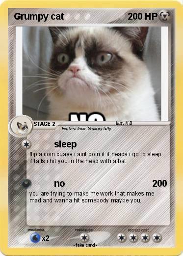 Pokemon Grumpy cat