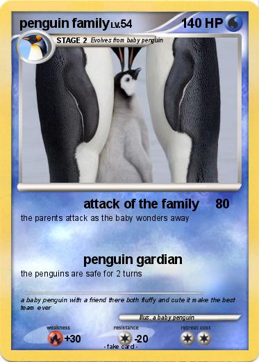 Pokemon penguin family