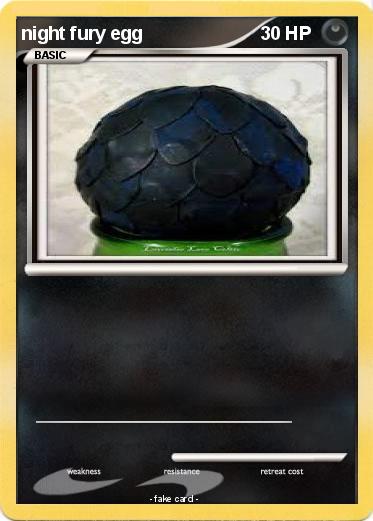 Pokemon night fury egg
