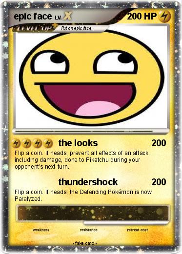 Pokemon epic face