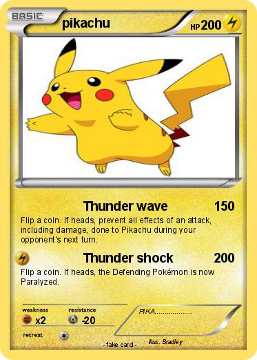 Pokemon pikachu