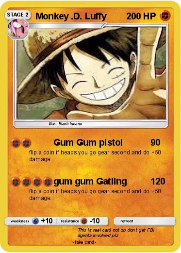 Pokemon Monkey .D. Luffy