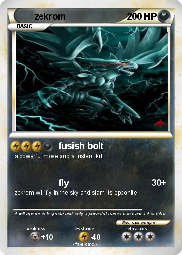 Pokemon zekrom