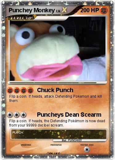 Pokemon Punchey Monkey