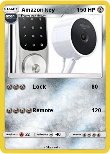 Pokemon Amazon key