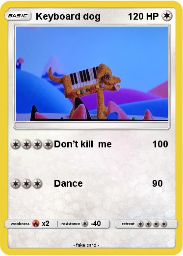 Pokemon Keyboard dog