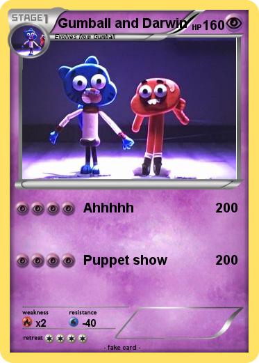 Pokemon Gumball and Darwin