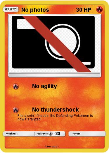 Pokemon No photos