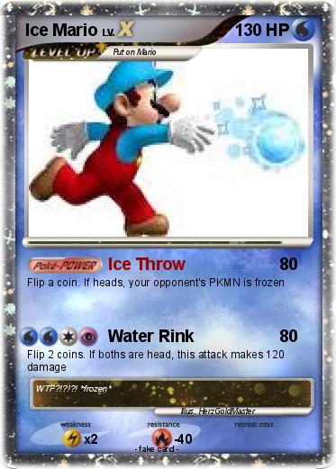 Pokemon Ice Mario