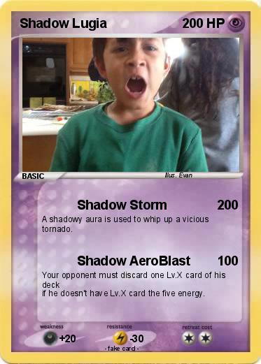 Pokemon Shadow Lugia