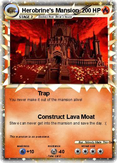 Pokemon Herobrine's Mansion