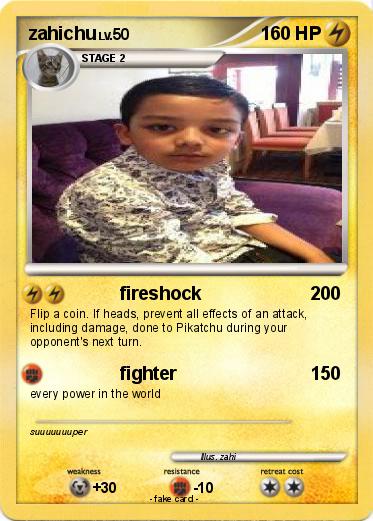Pokemon zahichu