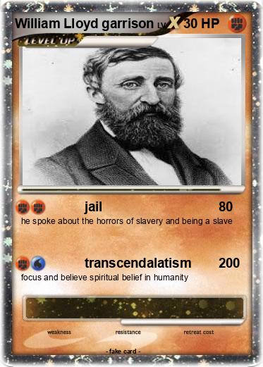 Pokemon William Lloyd garrison