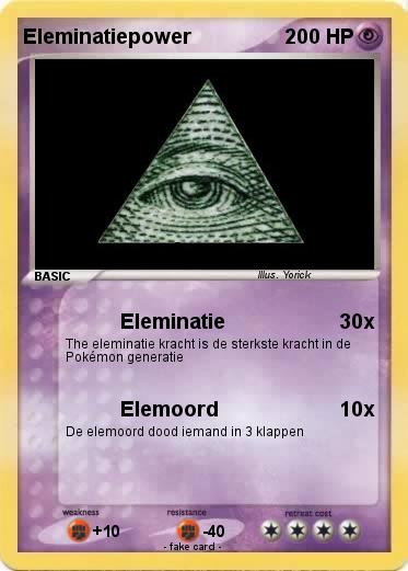 Pokemon Eleminatiepower