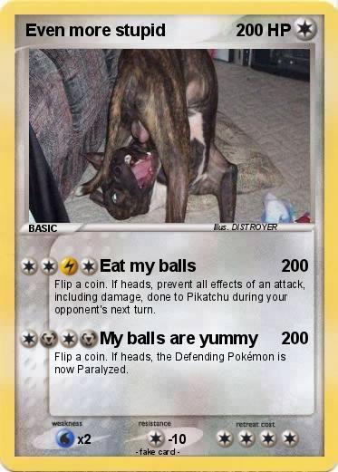 Pokemon Even more stupid