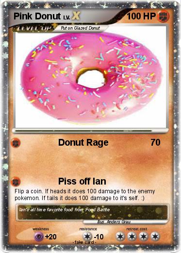Pokemon Pink Donut