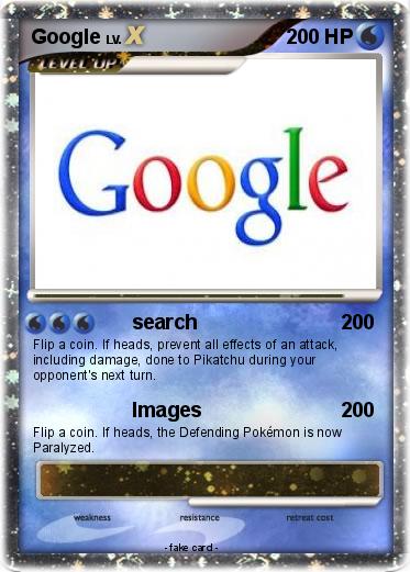 Pokemon Google