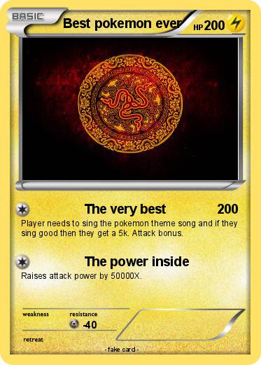 Pokemon Best pokemon ever