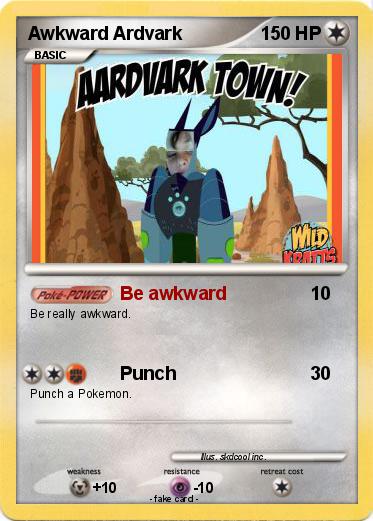 Pokemon Awkward Ardvark