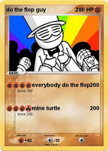 Pokemon do the flop guy