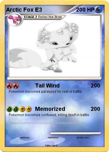 Pokemon Arctic Fox E3