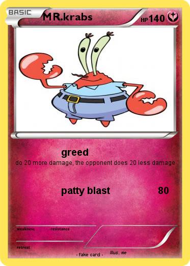 Pokemon MR.krabs