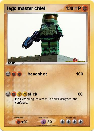 Pokemon lego master chief