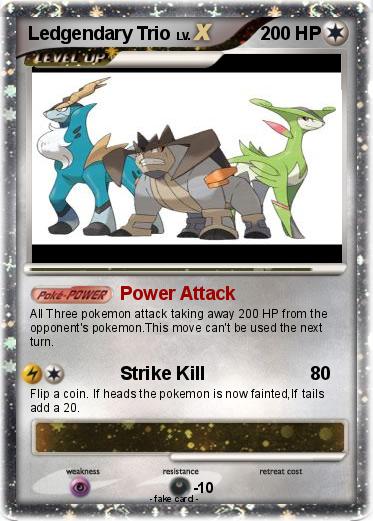 Pokemon Ledgendary Trio