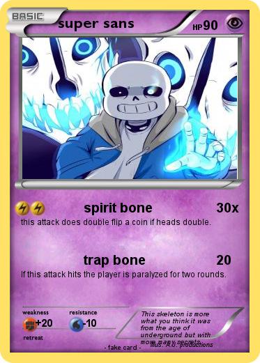 Pokemon super sans