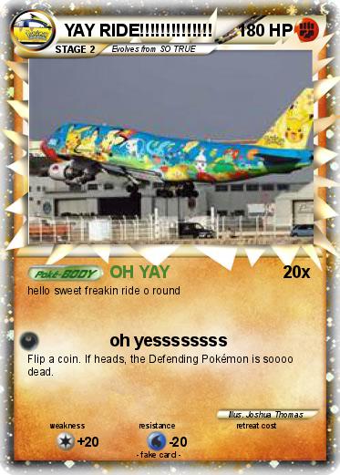 Pokemon YAY RIDE!!!!!!!!!!!!!!