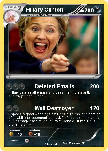 Pokemon Hillary Clinton