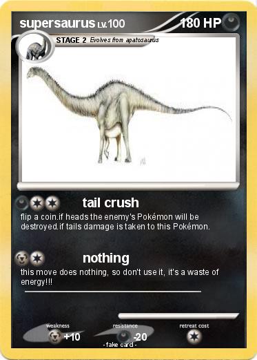 Pokemon supersaurus