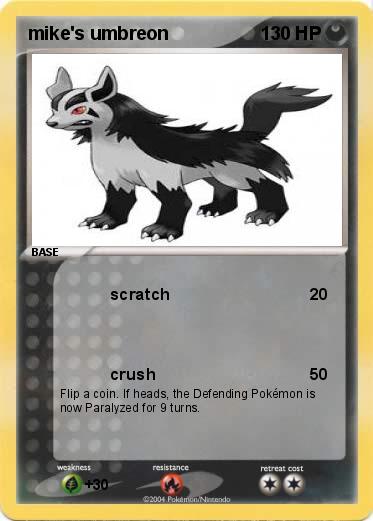 Pokemon mike's umbreon