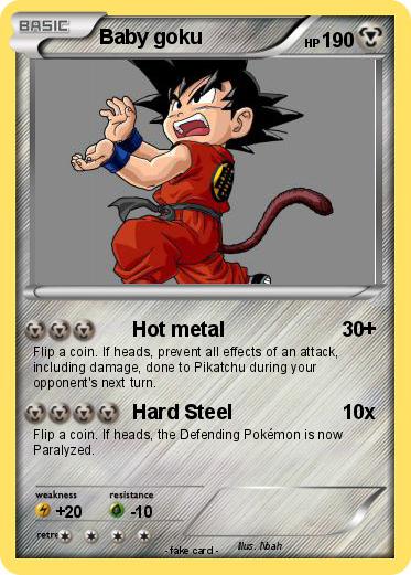Pokemon Baby goku