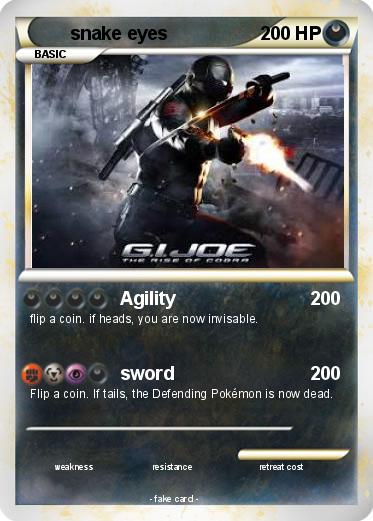 Pokemon snake eyes