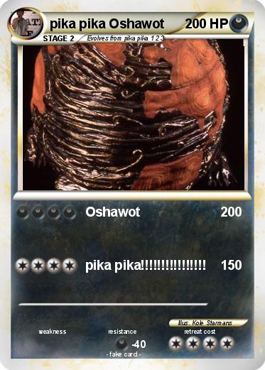 Pokemon pika pika Oshawot