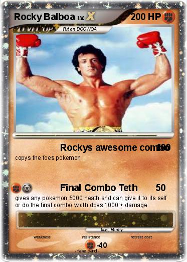 Pokemon Rocky Balboa