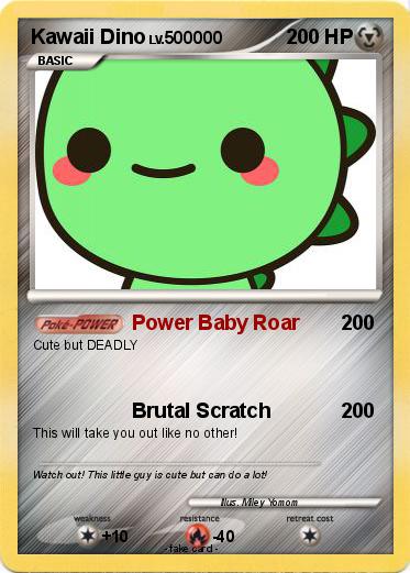 Pokemon Kawaii Dino
