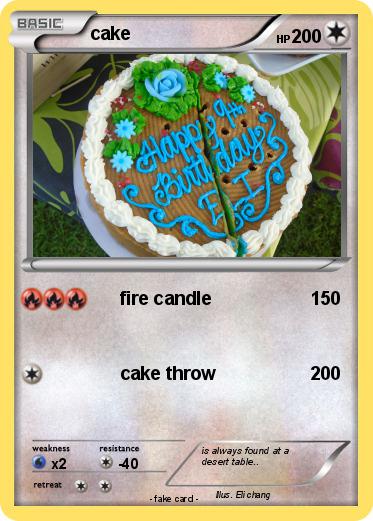 Pokemon cake