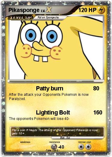 Pokemon Pikasponge