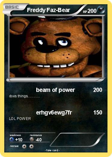 Pokemon Freddy Faz-Bear