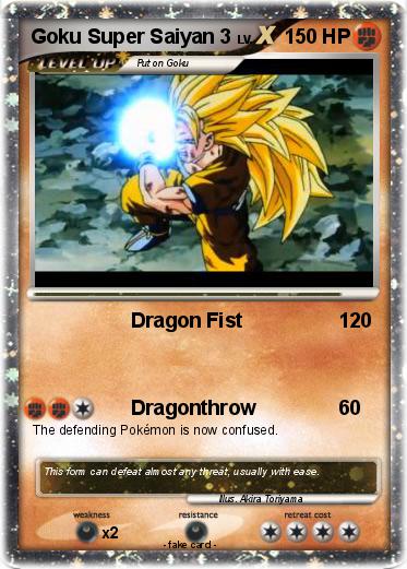 Pokemon Goku Super Saiyan 3