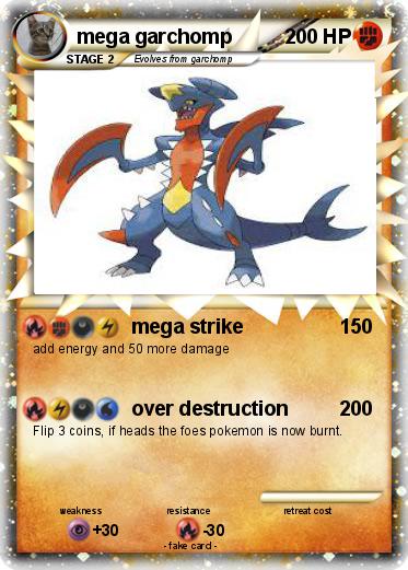 Pokemon mega garchomp